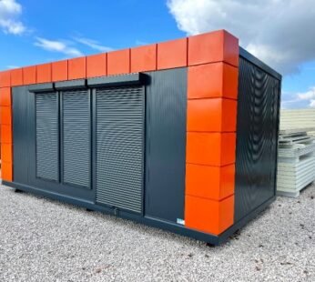 Oficina Contenedor robusto de 6 m x 3 m